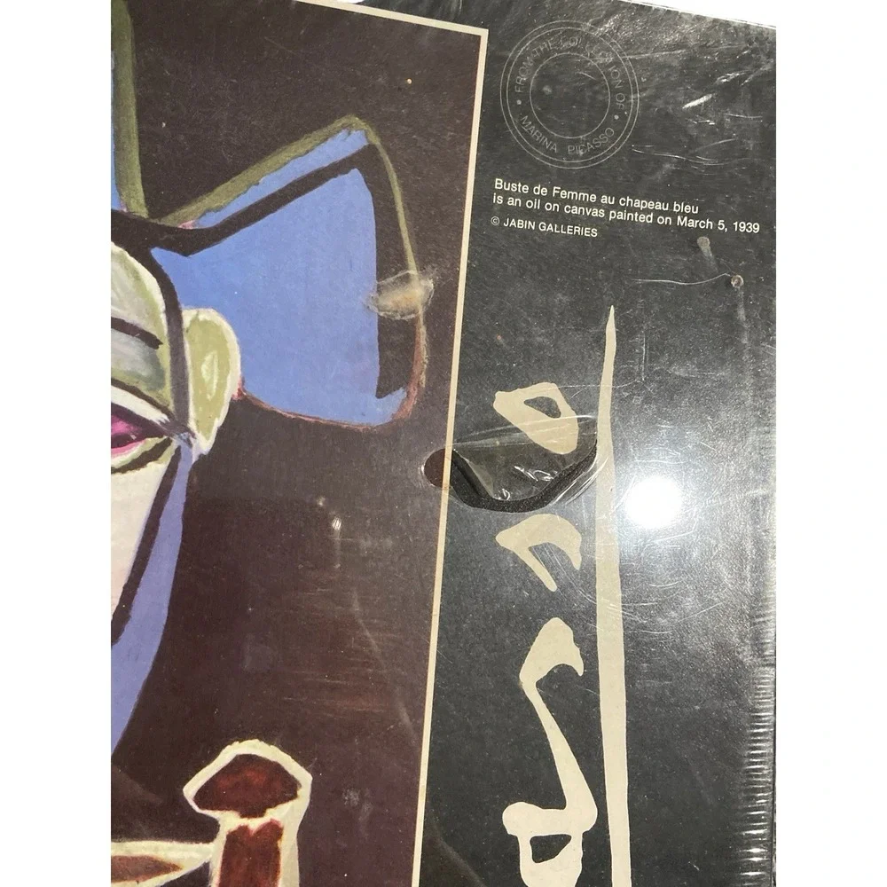 1985 Maruca Picasso Buste de Femme au Chapeau Bleu 551 Pc‎ Sealed